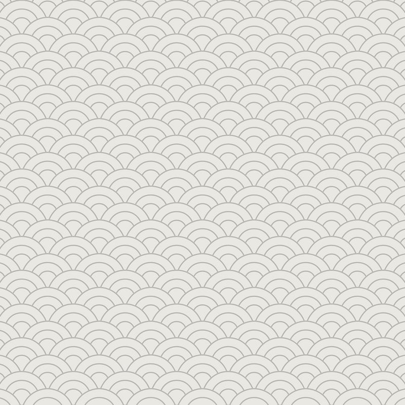 Tapeta motyw art déco szarym - 53 cm x 10 m - SANDERS & SANDERS