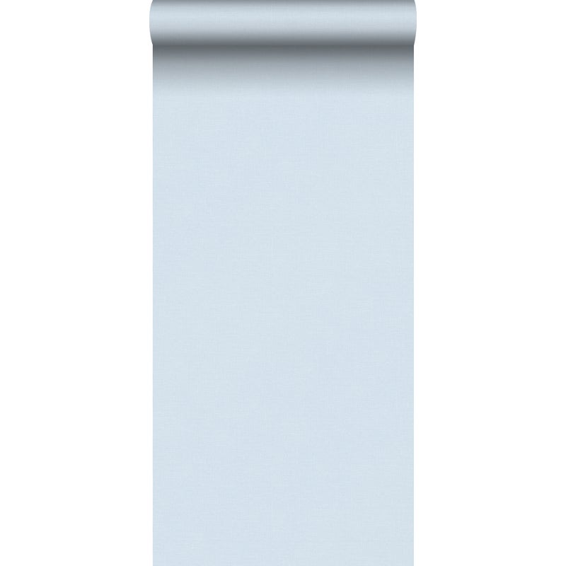 Tapeta lniana tekstura niebieskim - 53 cm x 10 m - SANDERS & SANDERS