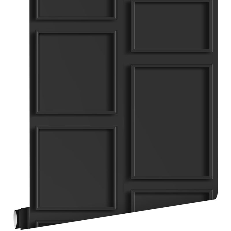 Tapeta panele ścienne czarnym - 50 x 900 cm - ESTAHOME
