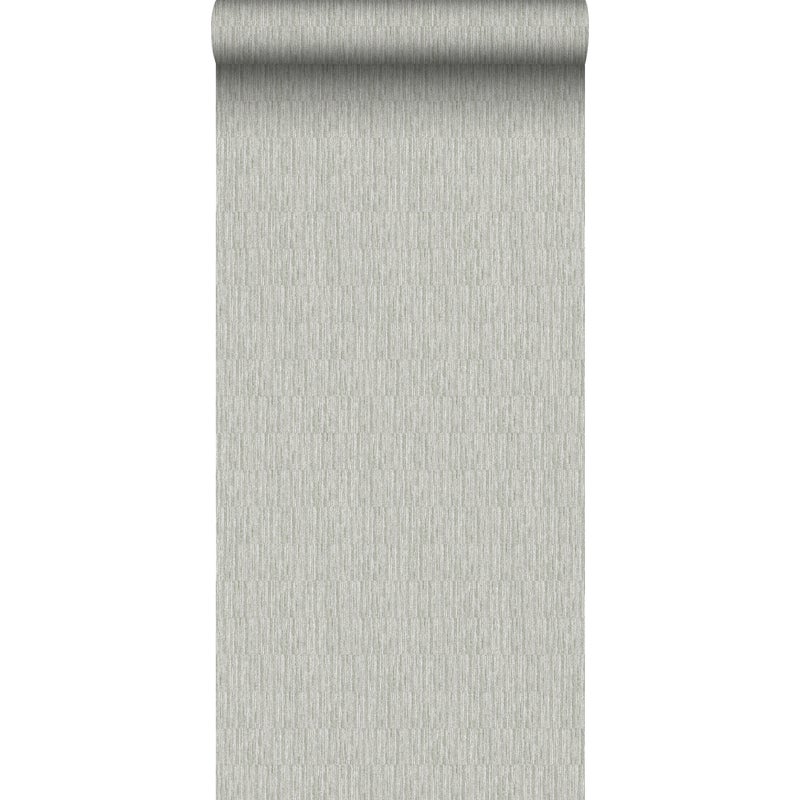 Tapeta zwykły szaro zielonym - 53 cm x 10 m - SANDERS & SANDERS