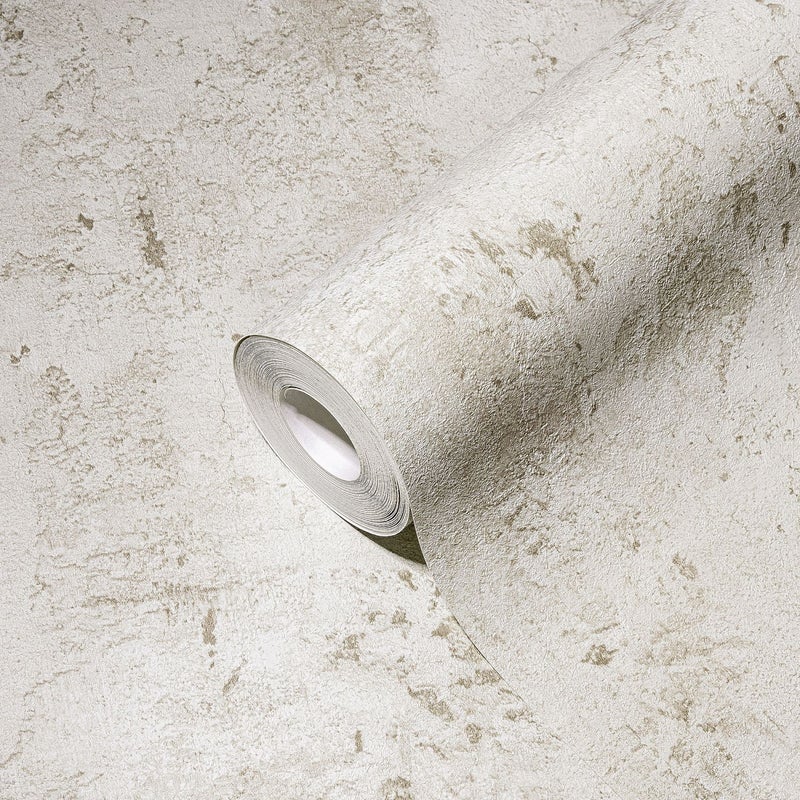 Tapeta kamień szarym,beżowymIszarym - 53 cm x 10.05 m - A.S. CRÉATION
