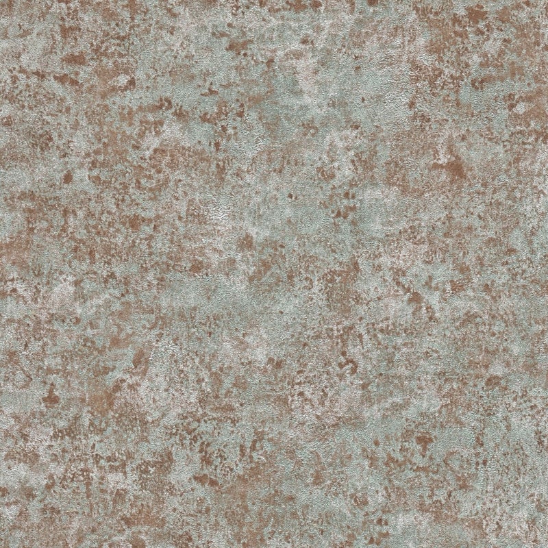 Tapeta ceglana ściana brązowym,zielonymIsrebrnym - 53 cm x 10.05 m - LIVINGWALLS