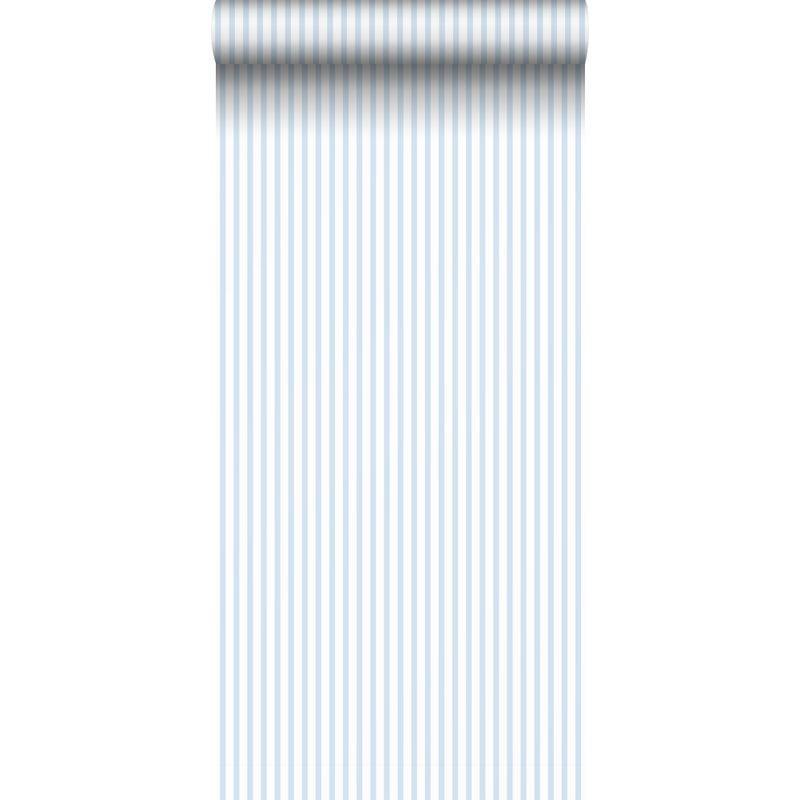 Tapeta paski niebieskimIbiałym - 53 cm x 10 m - SANDERS & SANDERS