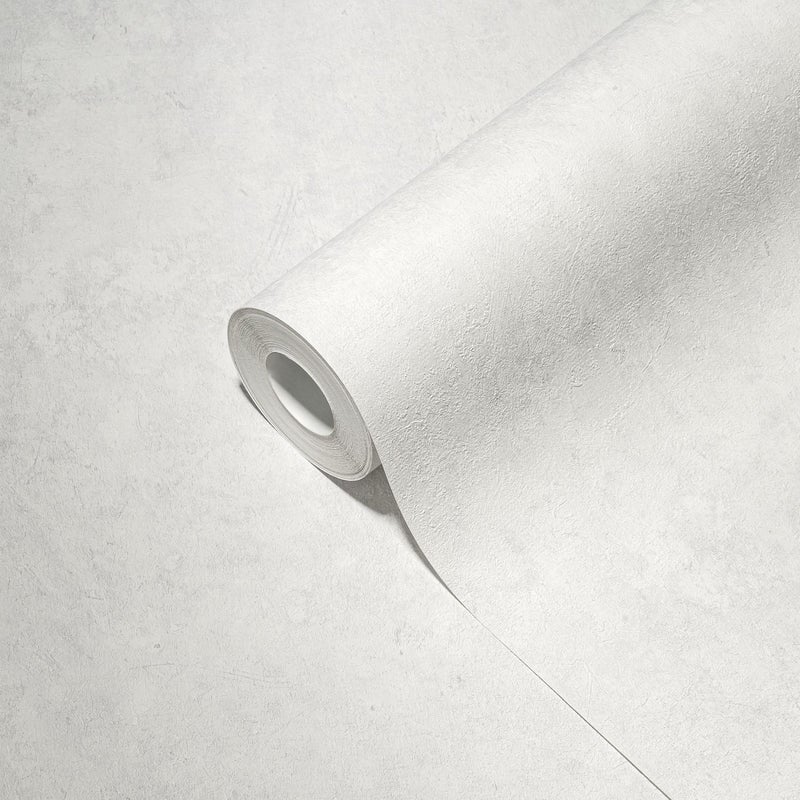 Tapeta konkretny wygląd białymIszarym - 53 cm x 10.05 m - LIVINGWALLS