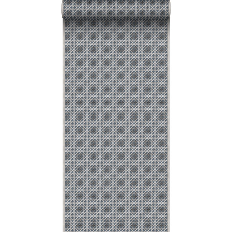 Tapeta diamenty ciemnoniebieskim - 53 cm x 10 m - SANDERS & SANDERS