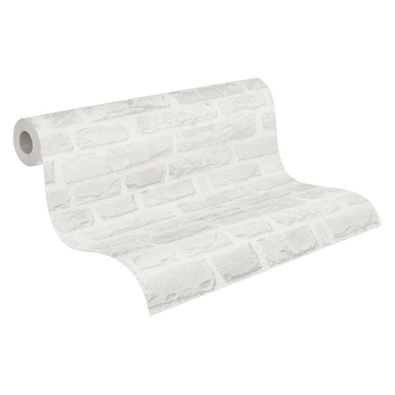 Tapeta kamień białymIszarym - 53 cm x 10.05 m - A.S. CRÉATION