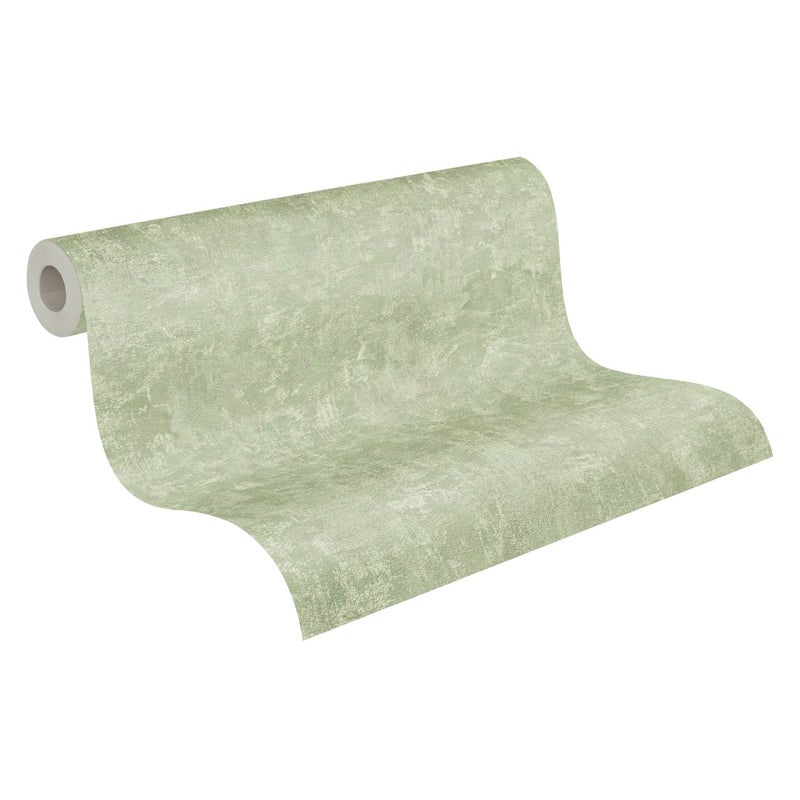 Tapeta zwykły zielonym - 53 cm x 10.05 m - A.S. CRÉATION