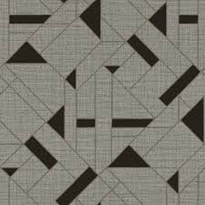 Tapeta motyw graficzny szarym - 70 cm x 10.05 m - ZAMBAITI