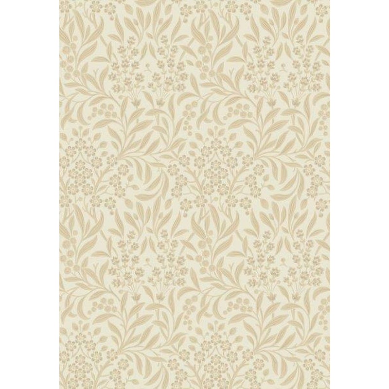 Tapeta kwiaty piaskowego beżu - 53 cm x 10.05 m - BORASTAPETER