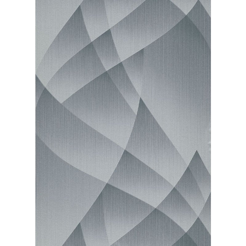 Tapeta graficzny motyw 3D szarym - 53 cm x 10.05 m - ERISMANN