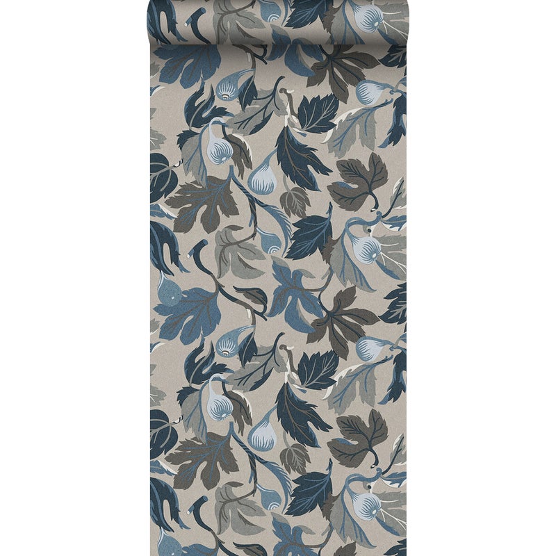 Tapeta przejrzeć szaro-niebieskim - 49 cm x 10.05 m - BORASTAPETER