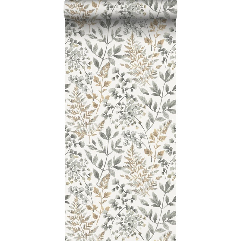 Tapeta przejrzeć szarymIbeżowym - 53 cm x 11.2 m - BORASTAPETER