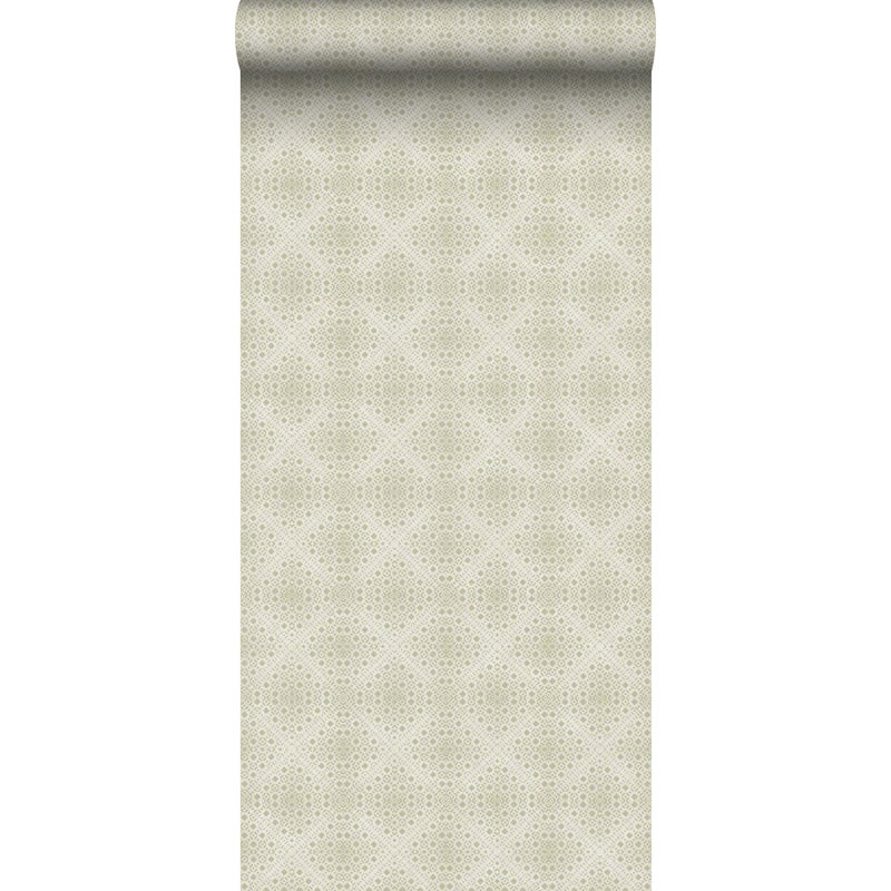 Tapeta motyw płytek zielonym - 53 cm x 10.05 m - BORASTAPETER