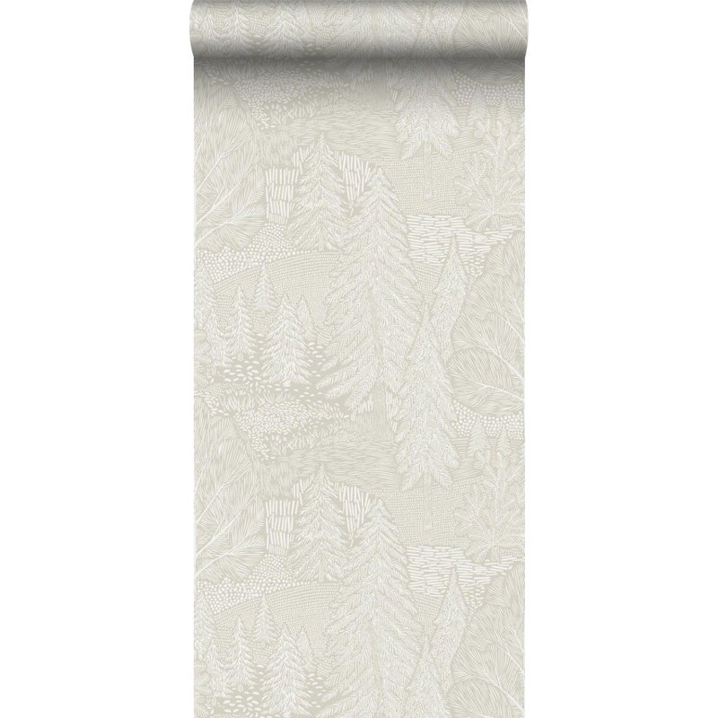 Tapeta przejrzeć beżowym - 53 cm x 10.05 m - BORASTAPETER