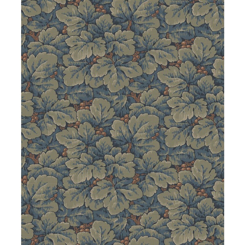 Tapeta przejrzeć ciemnoniebieskimIzielonym - 53 cm x 10.05 m - BORASTAPETER