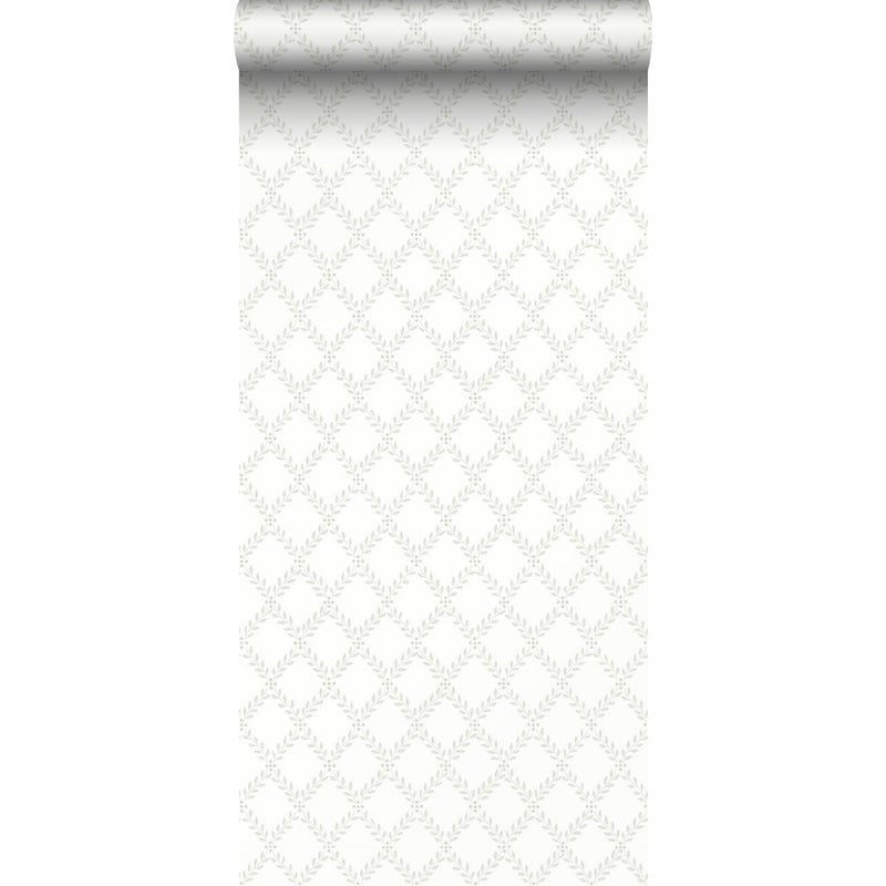Tapeta diamenty szarym - 53 cm x 10.05 m - BORASTAPETER