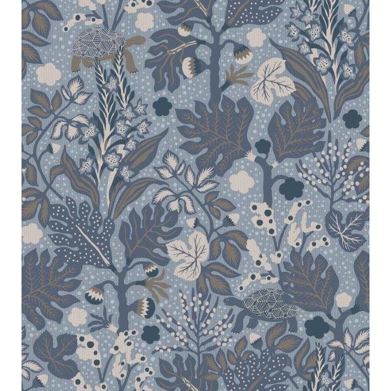 Tapeta przejrzeć szaro-niebieskim - 49 cm x 10.05 m - BORASTAPETER