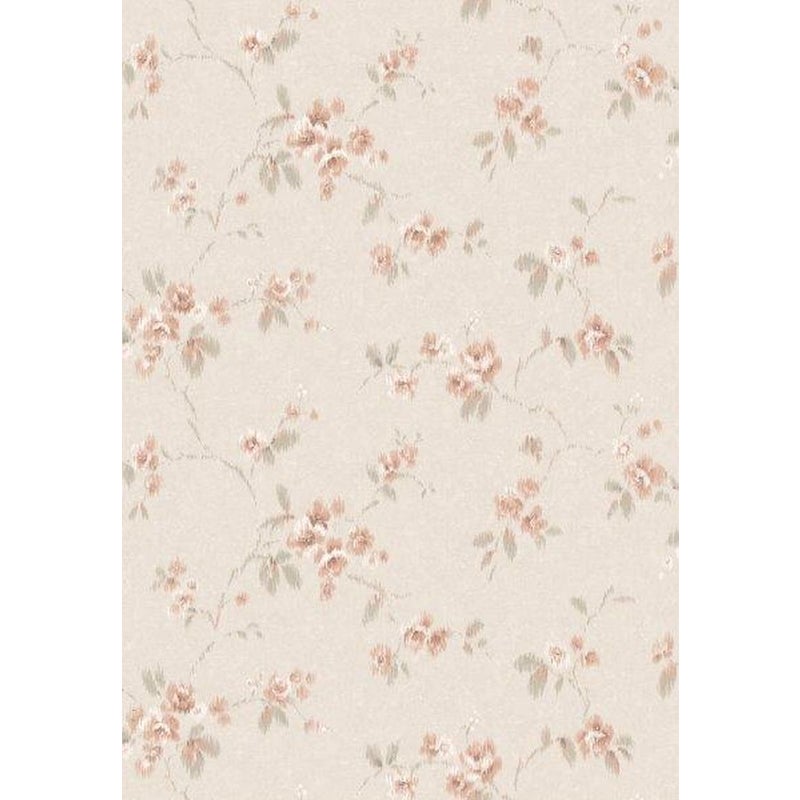 Tapeta kwiaty beżowymIróżowym - 53 cm x 10.05 m - BORASTAPETER