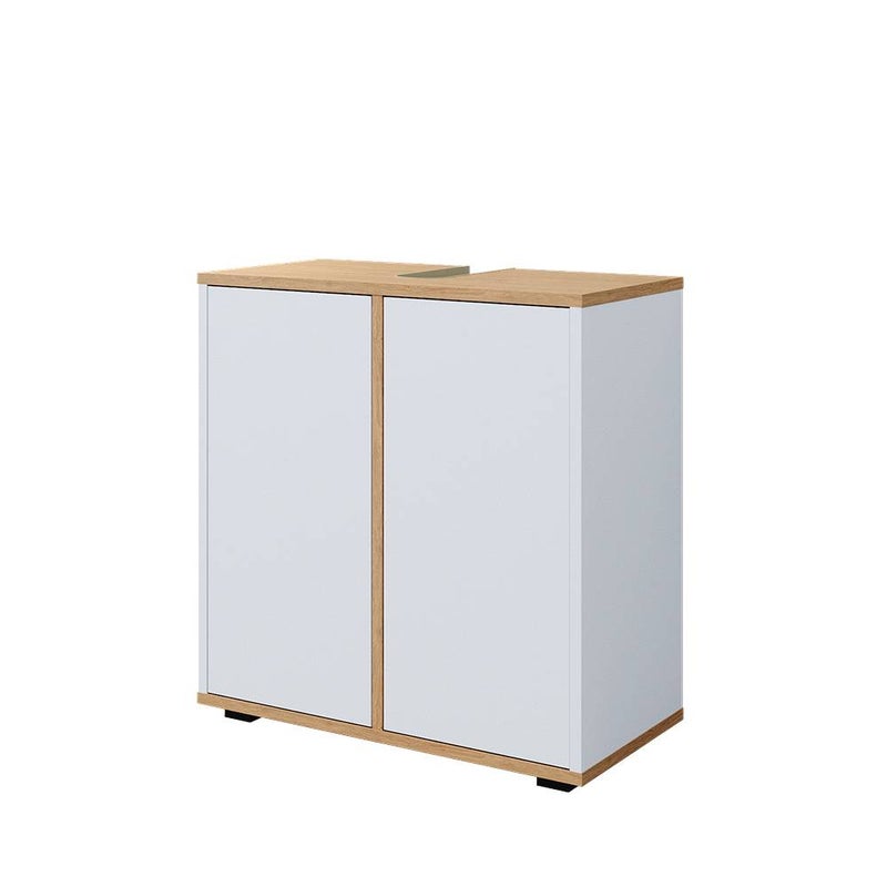 Vicco Szafka pod umywalkę Didi, Biały/Artystyczny, 60 x 62 cm z 2 drzwiami