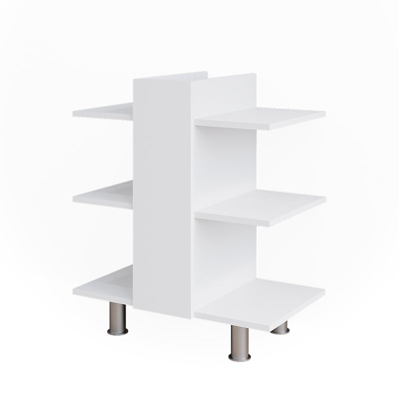 Vicco Szafka pod umywalkę Fynn, Biały, 60 x 70 cm z 6 półkami
