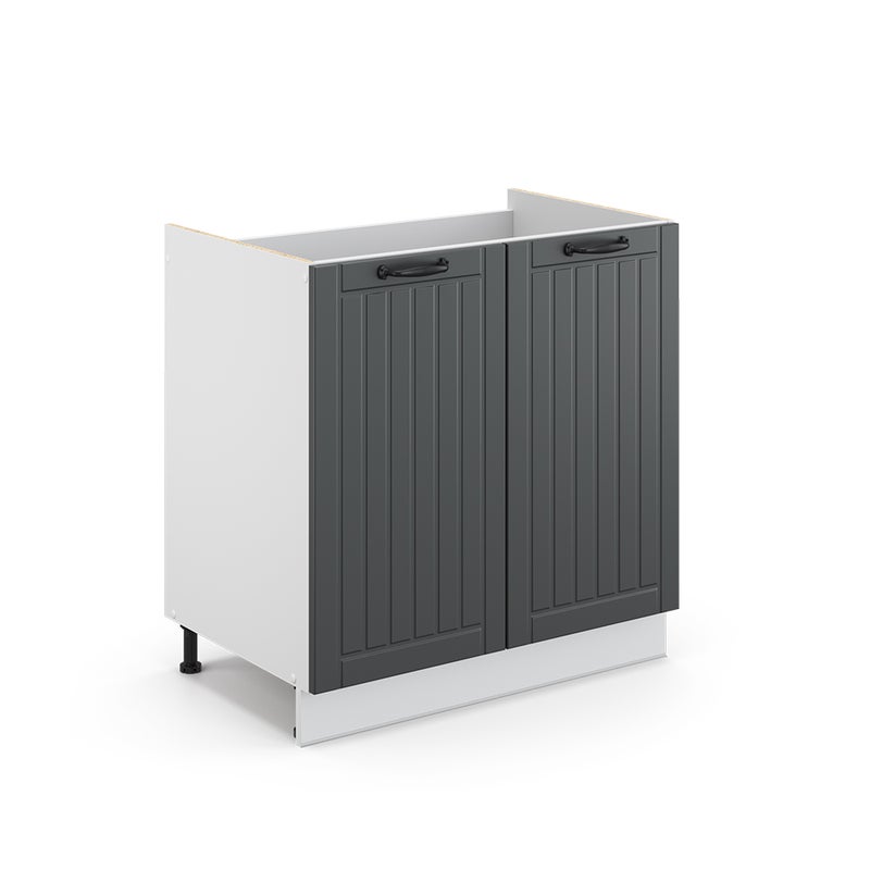 Vicco Szafka pod umywalkę Fame-Line, Antracyt, 80 x 82 cm bez blatu roboczego