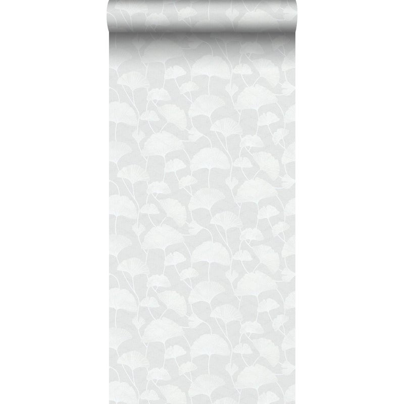 Tapeta liście miłorzębu szarym - 53 cm x 10.05 m - BORASTAPETER