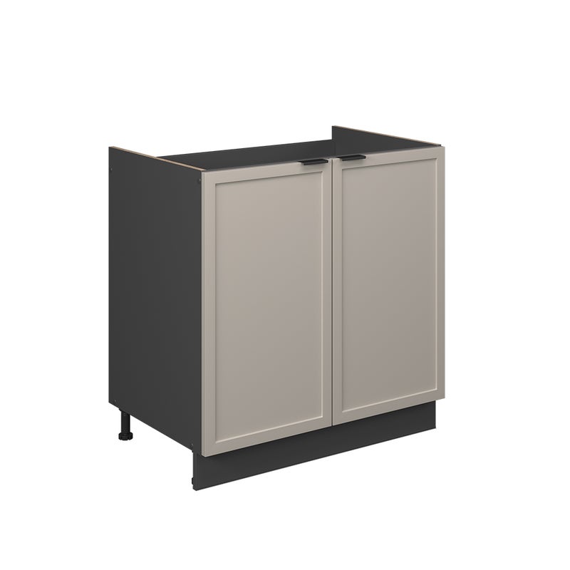 Vicco Szafka pod zlew Fame-Line, GreyBeige, 80 cm , BP Marmur