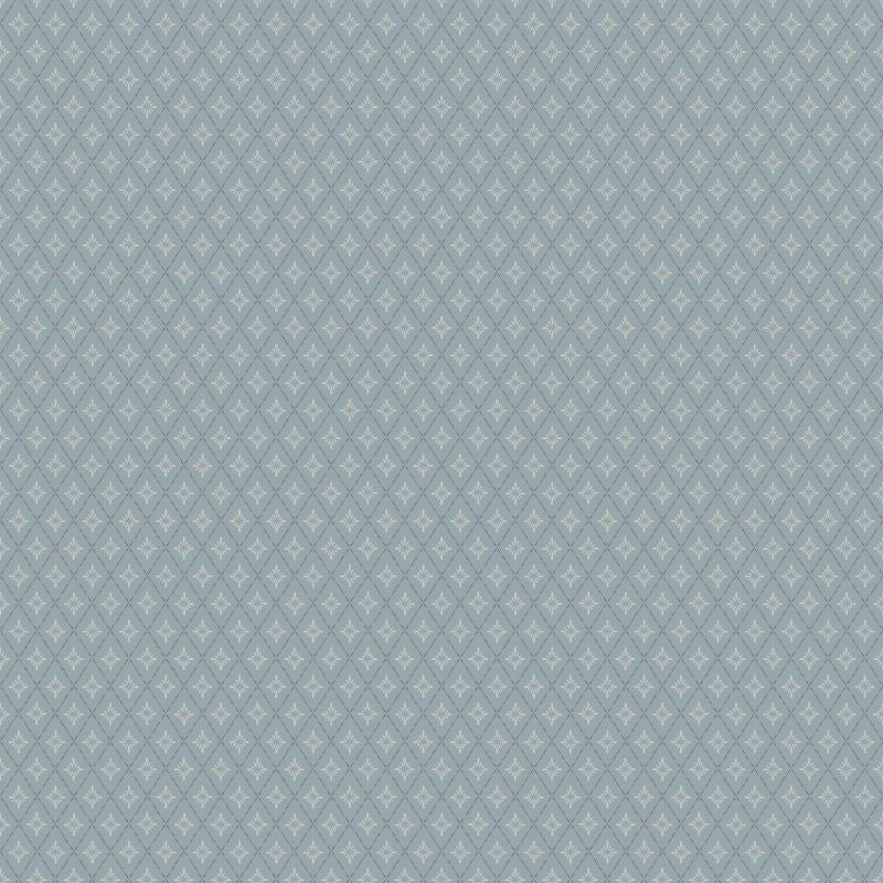 Tapeta graficzny romb diamentowy wieber gradient szaro-niebieskim - 53 cm x 10.05 m - DURO