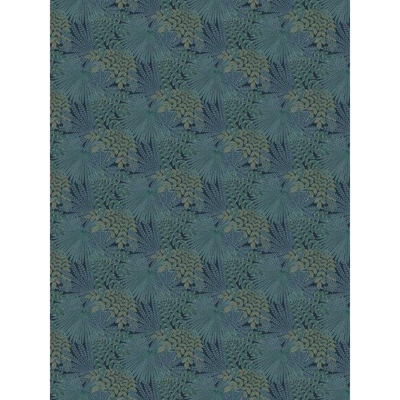 Tapeta przejrzeć ciemnoniebieskimIzielonym - 53 cm x 10.05 m - BORASTAPETER