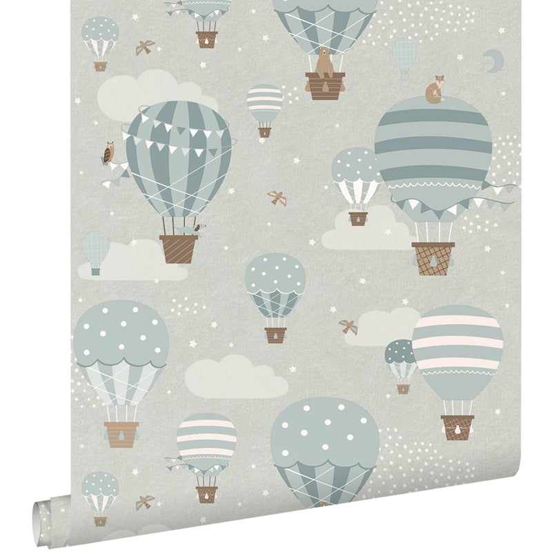 Tapeta niebieskim - 53 cm x 10.05 m - ESTAHOME