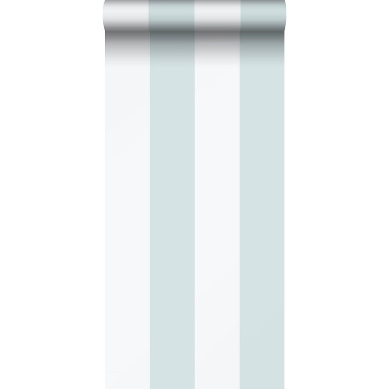 Tapeta paski jasnoniebieskimIbiałym - 53 cm x 10.05 m - SANDERS & SANDERS