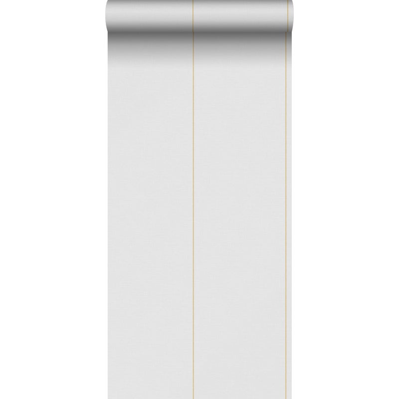 Tapeta paski żółtymIszarym - 53 cm x 10.05 m - SANDERS & SANDERS
