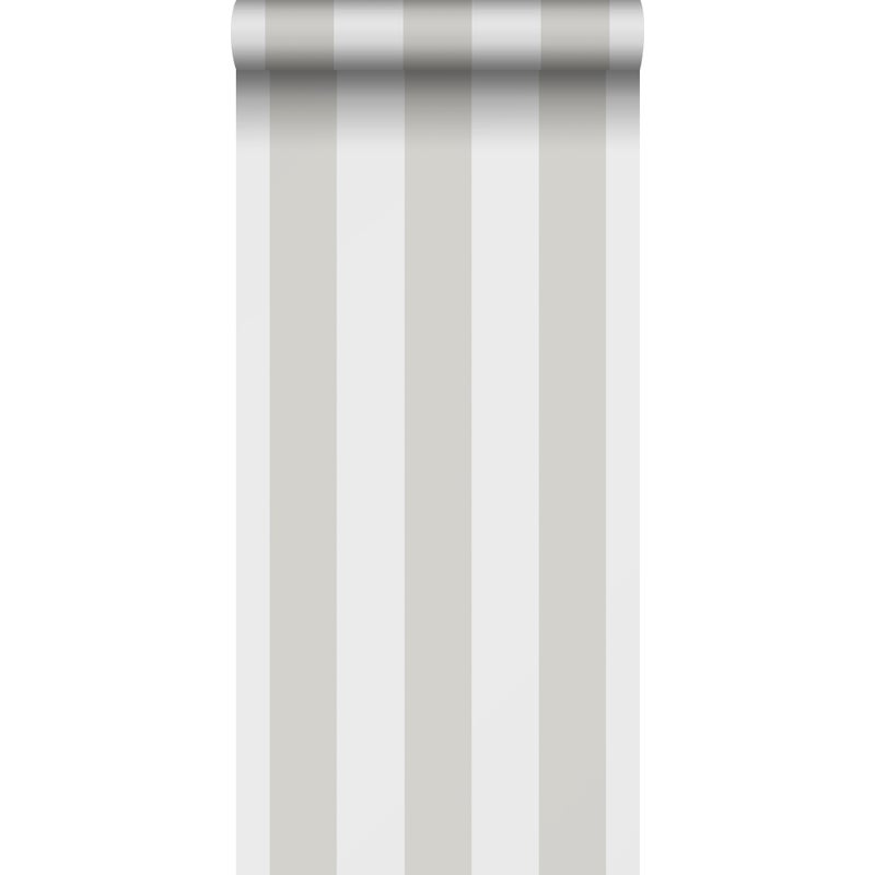 Tapeta paski szarymIbiałym - 53 cm x 10.05 m - SANDERS & SANDERS