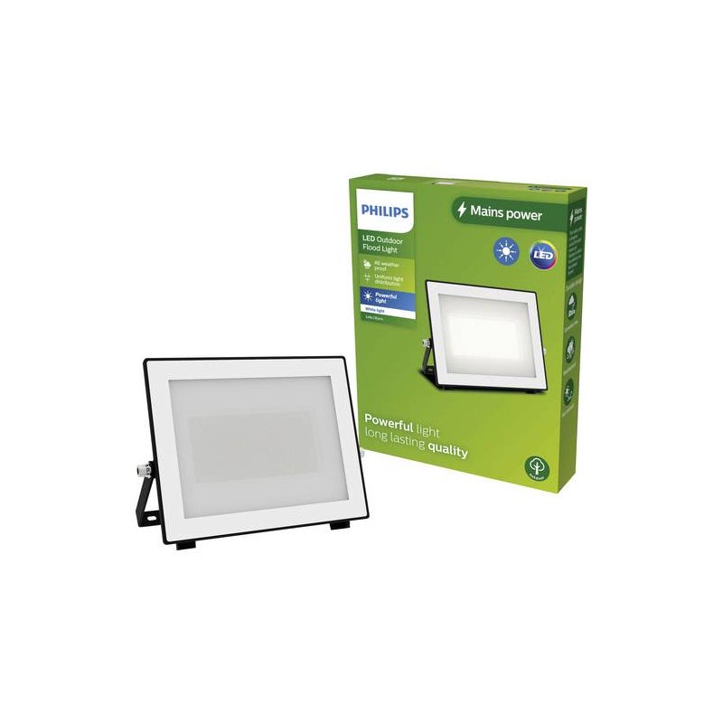 Naświetlacz LED Philips Projektor zewnętrzny 50W 5400lm 3000K IP65 Czarny Lois