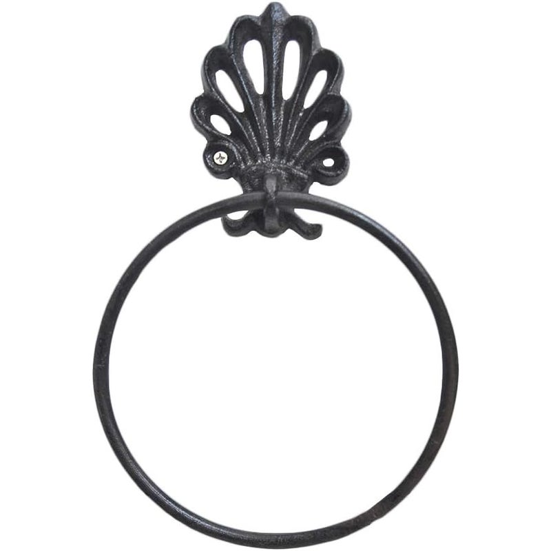 Retro kuty żelazny uchwyt na ręczniki, uchwyt na ręczniki papierowe, uchwyt na ręczniki toaletowe, wiszący uchwyt na ręczniki