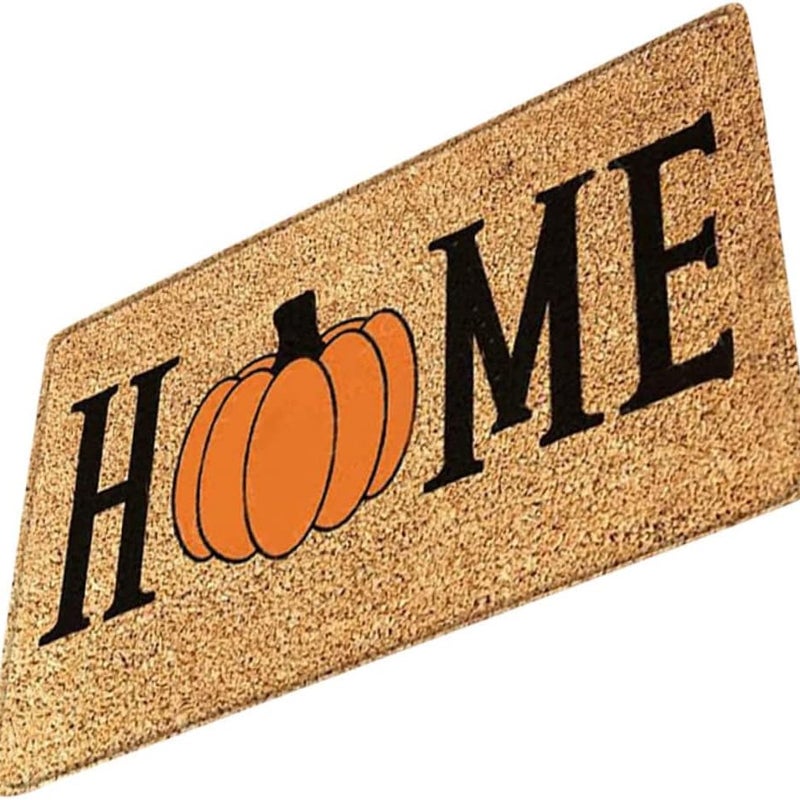 1 Wycieraczka z dynią, mata niepodłogowa, mata na stopy na Halloween, dekoracyjna mata łazienkowa