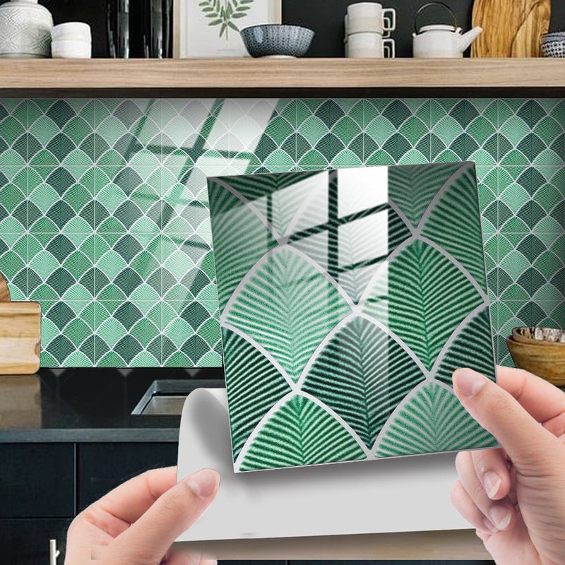 Beżowy panel ścienny do kuchni, naklejka ścienna 25-częściowa, panel ścienny do łazienki ze wzorem z płytek, panel ścienny z PCV, 10 x 10 cm