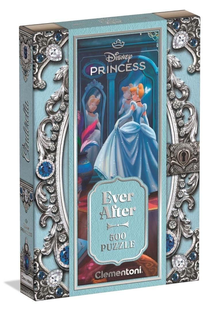 Puzzle 500 Cinderella Princess Ever After Clementoni - puzzle