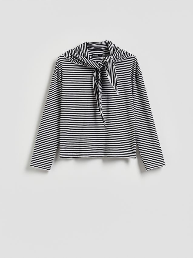 Reserved - Bluzka z chustką - wielobarwny