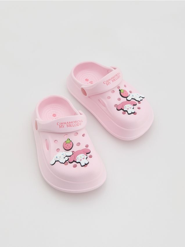 Reserved - Klapki Hello Kitty & Friends - pastelowy róż