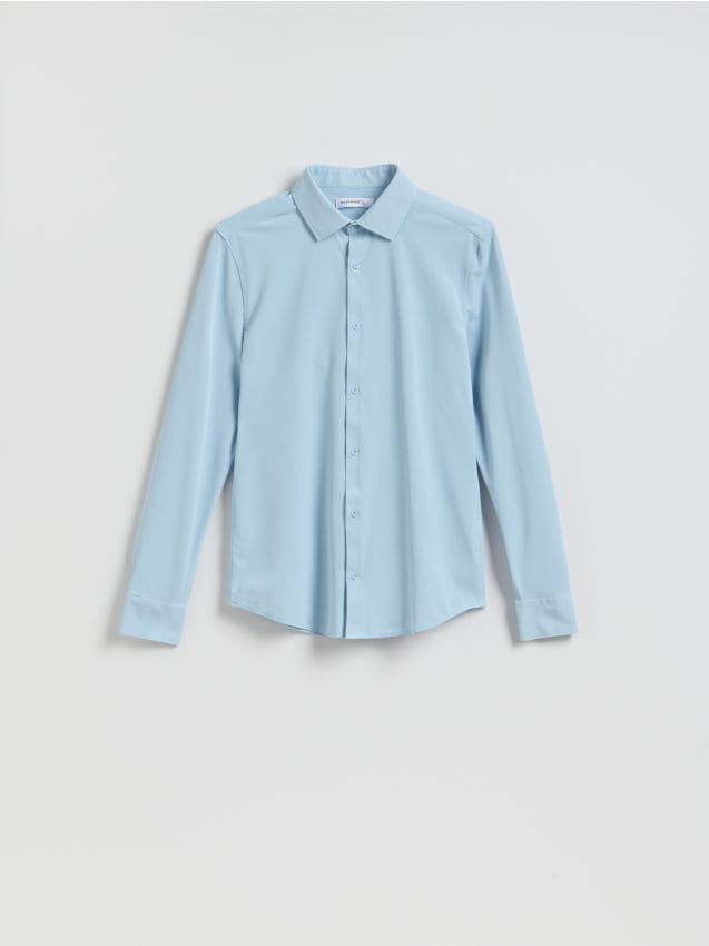 Reserved - Koszula super slim fit - jasnoniebieski