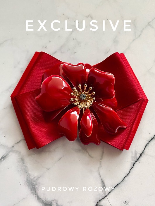 Brosza z niesamowitym unikatowym Kwiatem 3d NEW