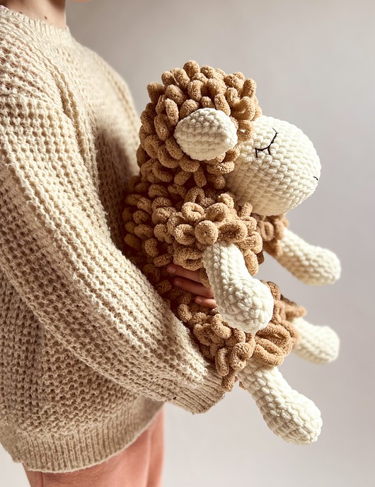 Miękki baranek dla maluszka