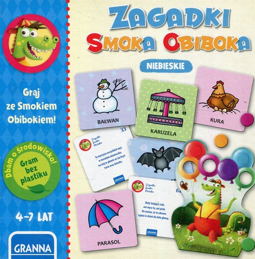 Zagadki Smoka Obiboka niebieskie