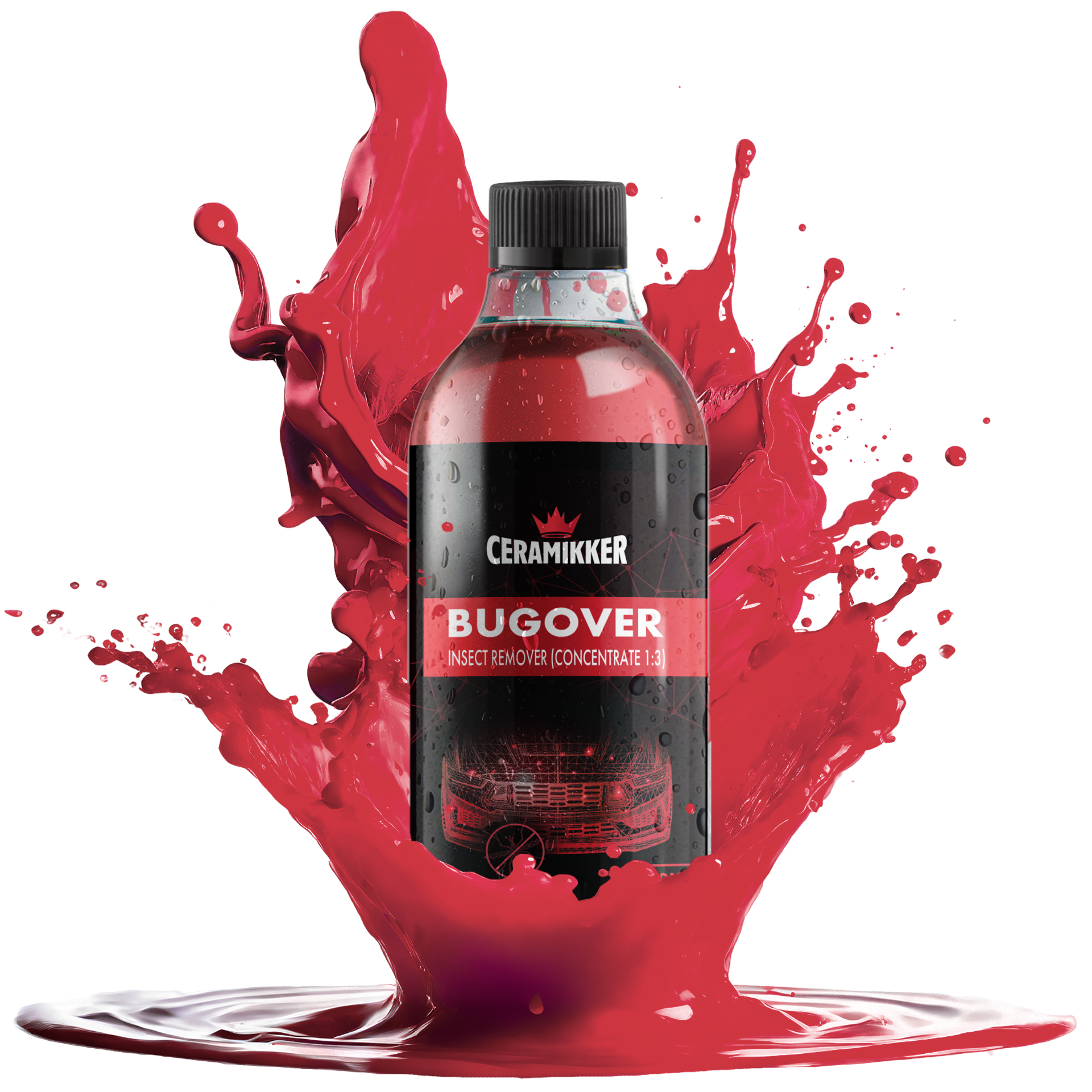 CERAMIKKER BugOver - Środek do usuwania owadów z auta