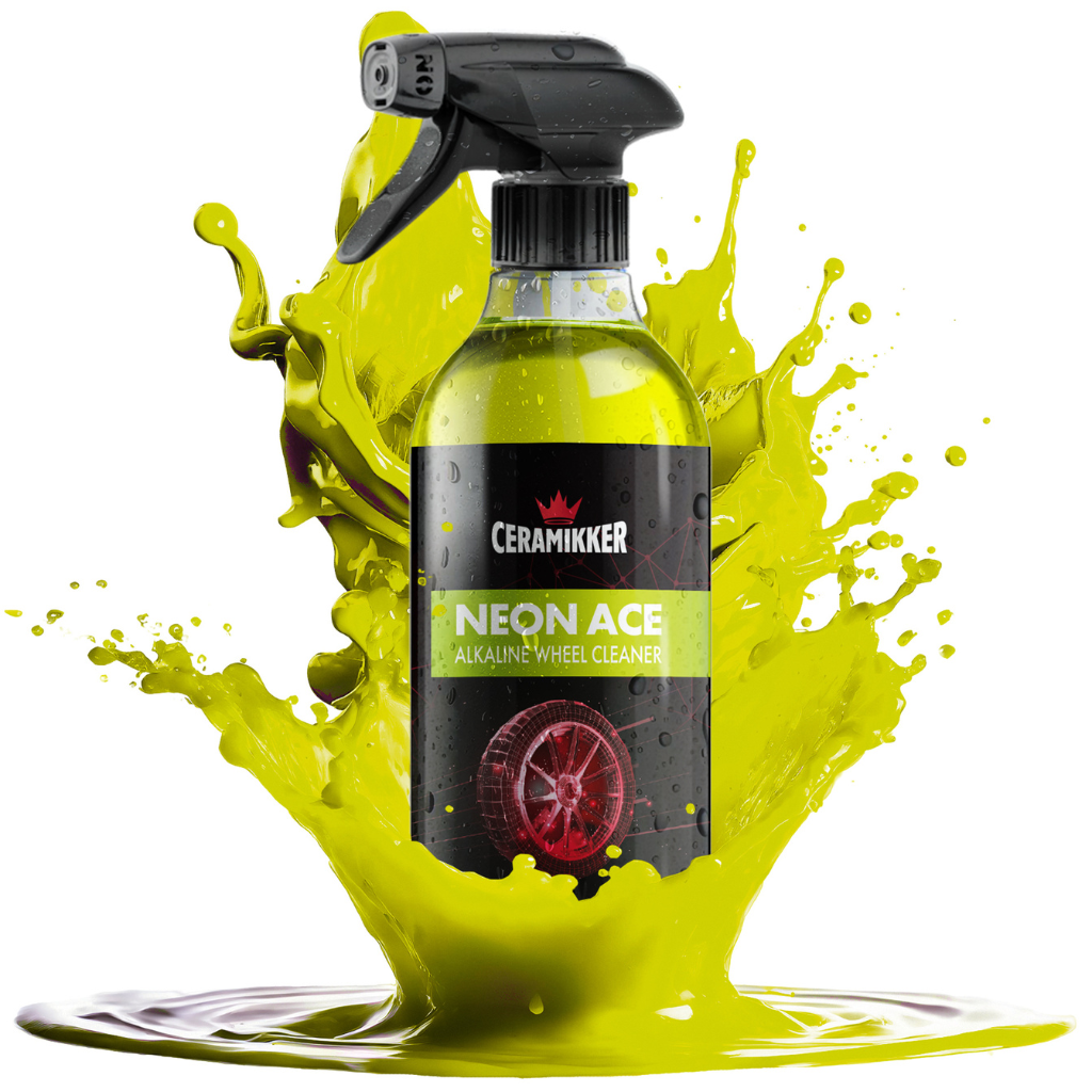 CERAMIKKER Neon Ace – Zasadowy Płyn do Czyszczenia Felg