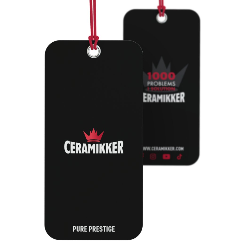 CERAMIKKER Pure Prestige – Zawieszka do Auta z Unikalnym Zapachem