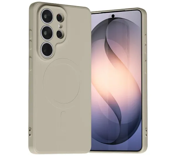 Mercury Semi-Silicone MagSafe do Galaxy S26 Ultra Beżowy