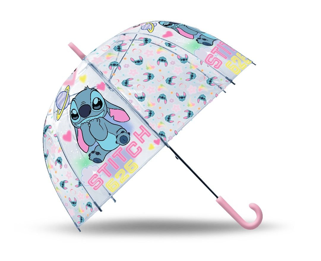 Parasolka Stitch 46cm manualna przezroczysta St00152 - zabawka