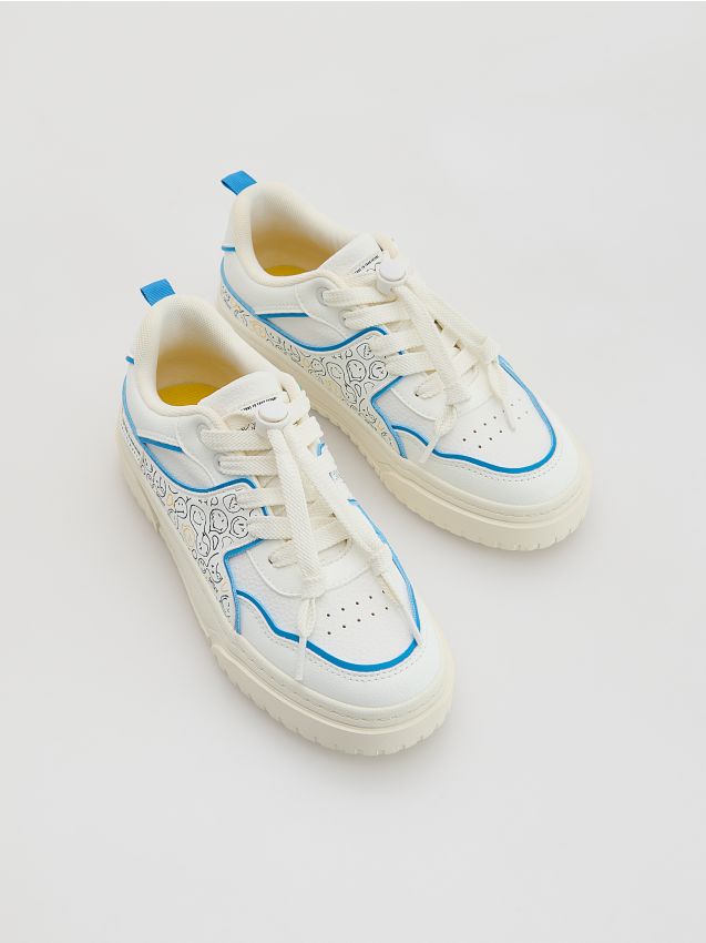 Reserved - Buty SmileyWorld® - biały